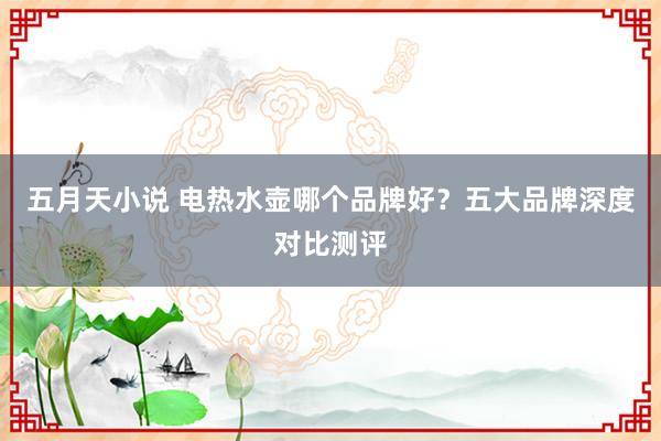 五月天小说 电热水壶哪个品牌好？五大品牌深度对比测评