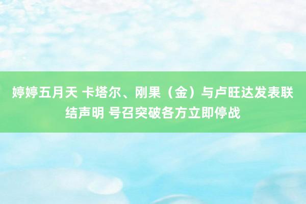 婷婷五月天 卡塔尔、刚果（金）与卢旺达发表联结声明 号召突破各方立即停战